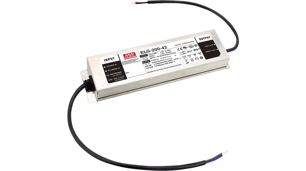LED-Treiber 192W 16A 11.2 ... 12.8V IP65